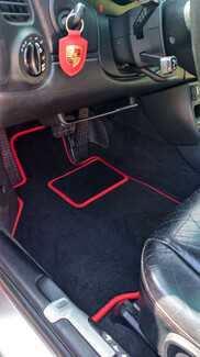 Ворсовые коврики на Porsche 911 (996) 1997&nbsp;-&nbsp;2005 в Красноярске