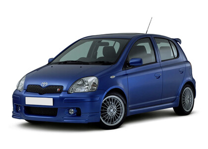 Ворсовые коврики на Toyota Yaris I 1999 - 2005 в Красноярске