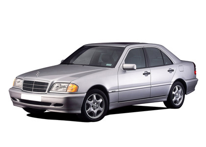 Ворсовые коврики на Mercedes C (W202) 1993 - 2000 в Красноярске