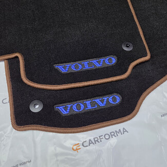Ворсовые коврики на Volvo S40 I 1995 - 2004 в Красноярске Ворсовые коврики на Volvo S40 I 1995 - 2004 в Красноярске