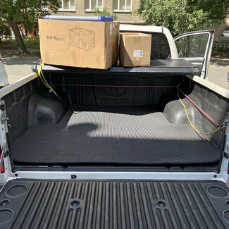 Ворсовые коврики на Toyota Hilux VII 2008&nbsp;-&nbsp;2015 в Красноярске
