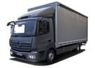 Ворсовые коврики на Mercedes Atego 1998 - 2025 в Красноярске