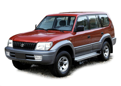 EVA коврики на Toyota Land Cruiser Prado 95 1996 - 2002 в Красноярске