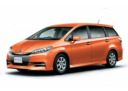 Ворсовые коврики на Toyota Wish II 2009 - 2017 в Красноярске