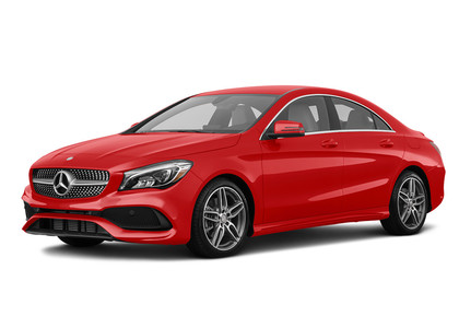 Ворсовые коврики на Mercedes CLA (C117) 2013 - 2019 в Красноярске